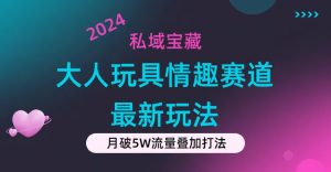 (11541期)私域宝藏:大人玩具情趣赛道合规新玩法,零投入,私域超高流量成单率高-A同城-创业课