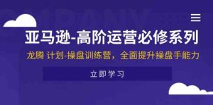 亚马逊高阶运营必修系列，龙腾计划-操盘训练营，全面提升操盘手能力-A同城-创业课
