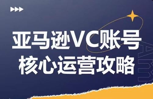亚马逊VC账号核心玩法解析,实战经验拆解产品模块运营技巧,提升店铺GMV,有效提升运营利润-A同城-创业课