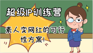 超级IP训练营-IP大课,素人变网红的可行性方案!(61节)-A同城-创业课