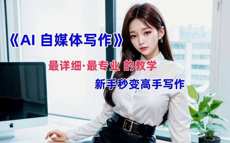 AI自媒体文章创作全网最详细教程，新手秒变写作高手，多方位发展-A同城-创业课